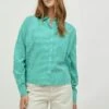 Vila Overhemdblouse - Emerald 2 Vila Overhemdblouse - Emerald -Vila 2e7d8a3fe36f4148a4e0c33d3492ac89