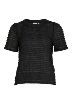 Vila Vilogan Open O-Neck S/S Su - Blouse - Black -Vila 2ec666daa6724369b0ec381f818786c2
