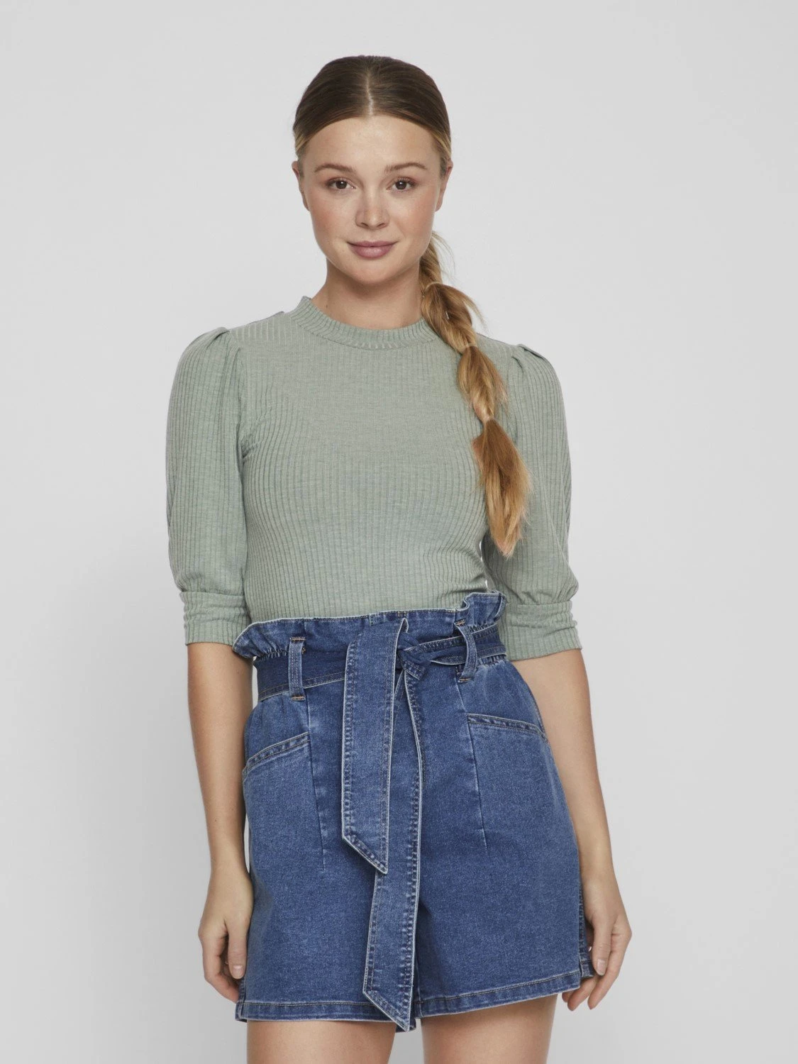 Vila Vifelia - Longsleeve - Duck Green 3 Vila Vifelia - Longsleeve - Duck Green