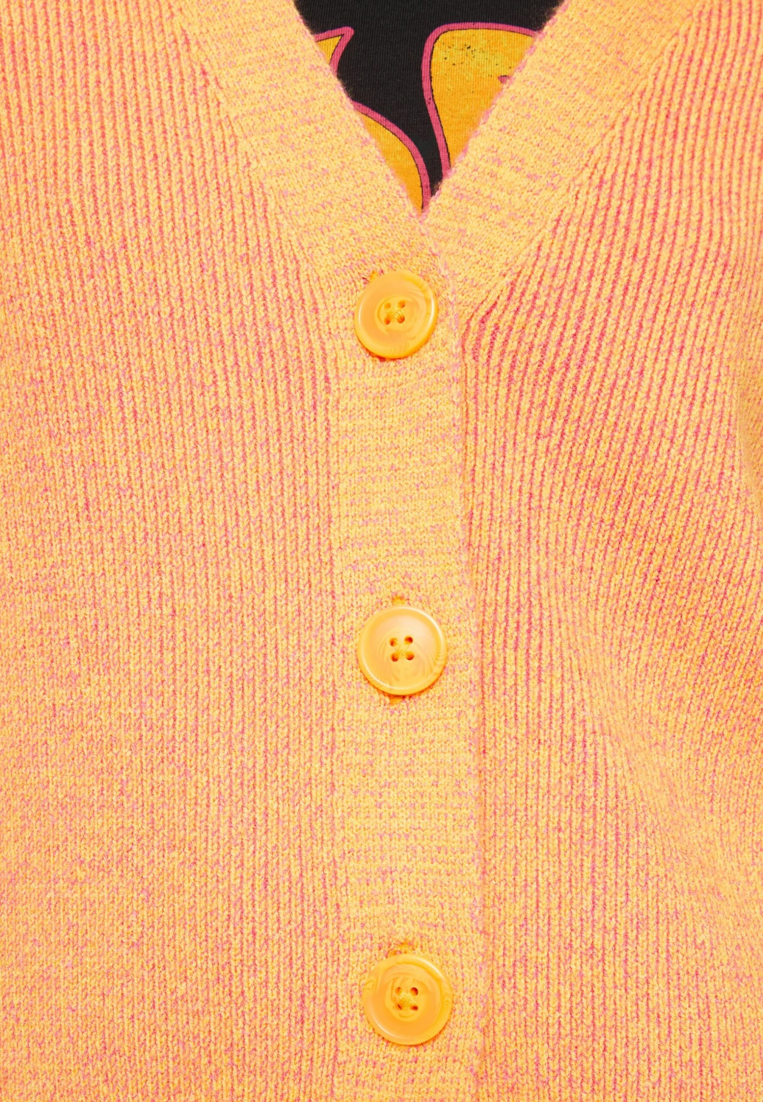 Vila Viril - Vest - Solar Power/Tigerlily 8 Vila Viril - Vest - Solar Power/Tigerlily - Afbeelding 6