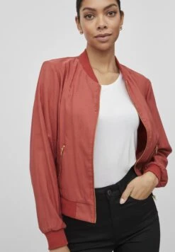 Vila Reissverschluss - Bomberjacks - Tandoori Spice -Vila 301079283b2b4fa689e2a2d0d96f5379