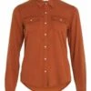 Vila Vibista/Su-Noos - Overhemdblouse - Caramel Cafã© 2 Vila Vibista/Su-Noos - Overhemdblouse - Caramel Cafã© -Vila 30add1cec38047959ba5afe5706a8e78
