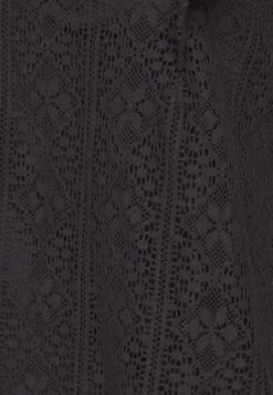 Vila Vinesa Ruffle- Blouse - Black -Vila 30cb2dcdac3646a5898775eb4d17b1dd