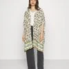 Viayais S/S Kimono/Ka/Ptt - Lichte Jas - Birch Aop Blue/Green