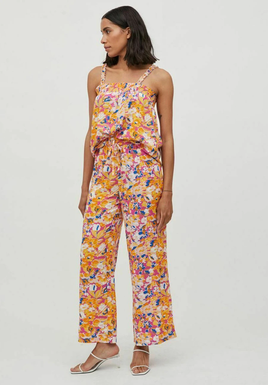 Vila Ärmel Geblümtes - Blouse - Phlox Pink 4 Vila Ärmel Geblümtes - Blouse - Phlox Pink - Afbeelding 2