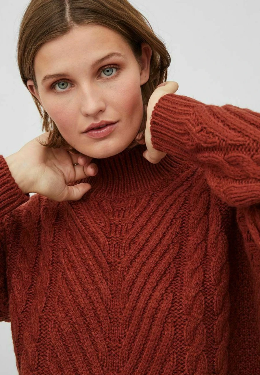 Vila High Neck - Trui - Fired Brick 6 Vila High Neck - Trui - Fired Brick - Afbeelding 4