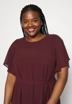 Visanne Flounce Short Dress - Cocktailjurk - Winetasting -Vila 3371f3f7ea6e45daa981661cda9ac0ef