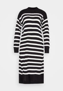 Vila Vistripi Funnel Neck- Gebreide Jurk - Black/Cloud Dancer 12 Vila Vistripi Funnel Neck- Gebreide Jurk - Black/Cloud Dancer -Vila 3414b6bf1909483c8ca20985dbfad7bf