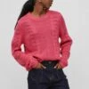 Vila Detailreicher - Trui - Fandango Pink -Vila 34763bf2245e45d8b05ffa8c40627d73