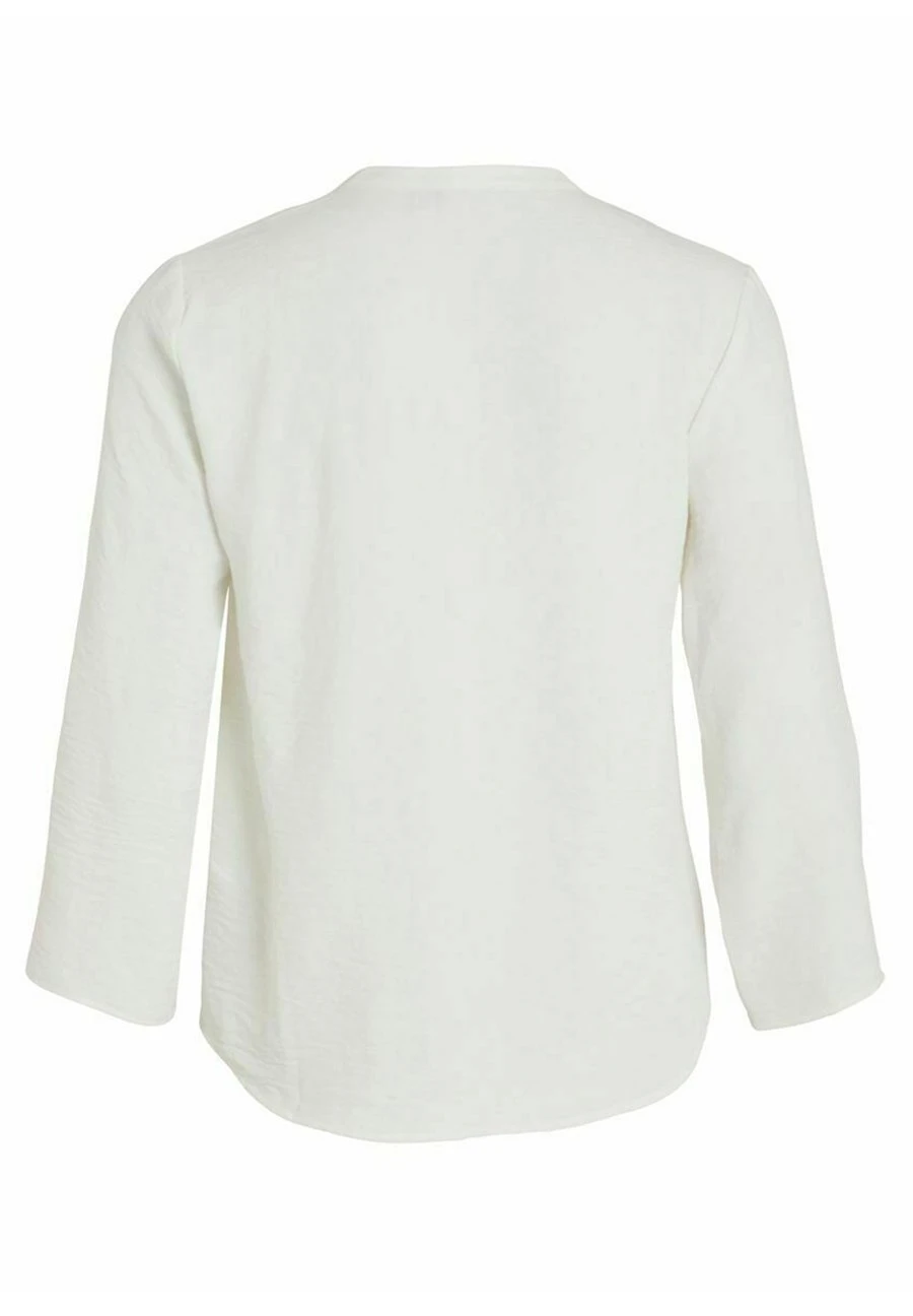 Vila Mit 3/4 Armeln V Ausschnitt - Blouse - Snow White 9 Vila Mit 3/4 Armeln V Ausschnitt - Blouse - Snow White - Afbeelding 7
