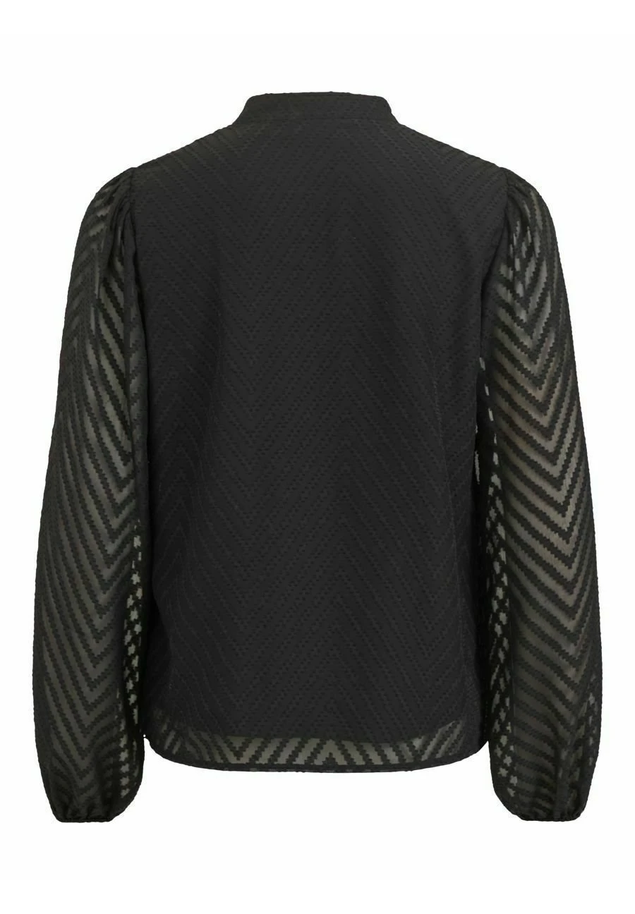 Vila Overhemdblouse - Black 4 Vila Overhemdblouse - Black - Afbeelding 2