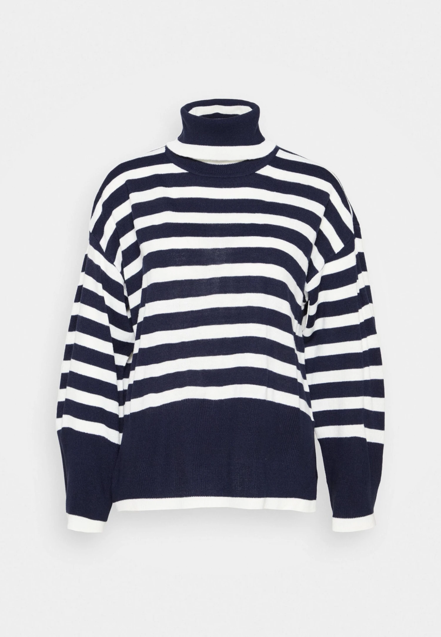 Vila Vistripi Rollneck - Trui - Blue Cloud Dancer 7 Vila Vistripi Rollneck - Trui - Blue Cloud Dancer - Afbeelding 5