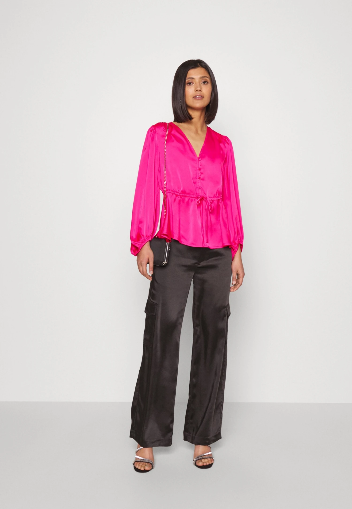 Vila Vimelina- Blouse - Pink 4 Vila Vimelina- Blouse - Pink - Afbeelding 2