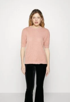 Vila Vidalo O Neck - T-Shirt Print - Misty Rose