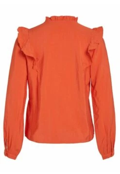 Vila Rüschen - Overhemdblouse - Tigerlily 15 Vila Rüschen - Overhemdblouse - Tigerlily -Vila 398b16ea37db4375b3413df535f3bd9b