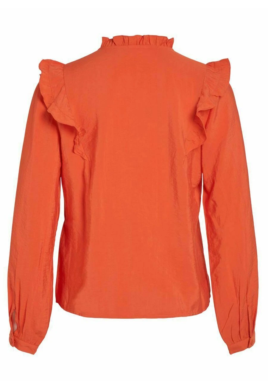 Vila Rüschen - Overhemdblouse - Tigerlily 9 Vila Rüschen - Overhemdblouse - Tigerlily - Afbeelding 7