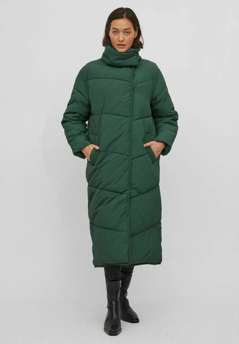 Vila Langer Stepp - Winterjas - Pineneedle 3 Vila Langer Stepp - Winterjas - Pineneedle