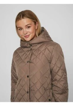 Vila Gesteppter - Winterjas - Brown Lentil -Vila 3b6a3504fce84b2abc14e8fda1971c0d