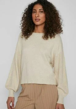 Vila Ballonärmel - Trui - Super Light Natural Melan 12 Vila Ballonärmel - Trui - Super Light Natural Melan -Vila 3bb3ffb8733d4a6f98125fc0642da852