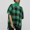 Vila High Neck Karo - Poncho - Kelly Green 1 Vila High Neck Karo - Poncho - Kelly Green -Vila 3cd392075d4f492fa154c9089977b748