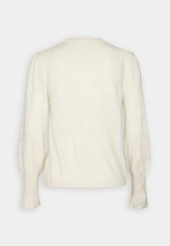 Vila Viava L S O-Neck Ka - Trui - Off-White -Vila 3cd52e1a89164fd59f4f5888505e517d