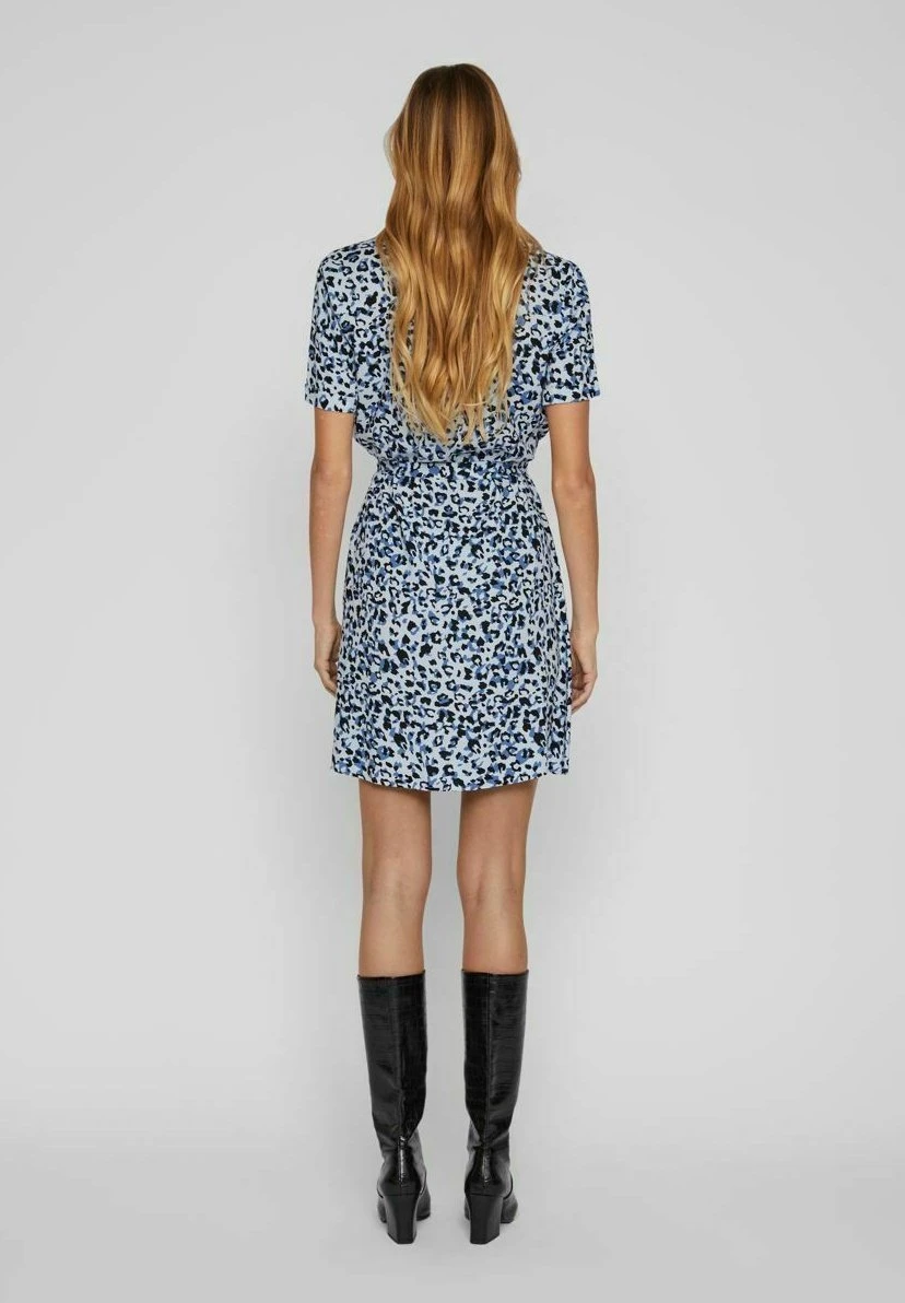 Vila Vipaya Noos - Blousejurk - Kentucky Blue 5 Vila Vipaya Noos - Blousejurk - Kentucky Blue - Afbeelding 3