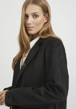 Vila Vileovita Coat - Mantel - Black 12 Vila Vileovita Coat - Mantel - Black -Vila 3e44d63bf0b24d19adeb8be9311c8152