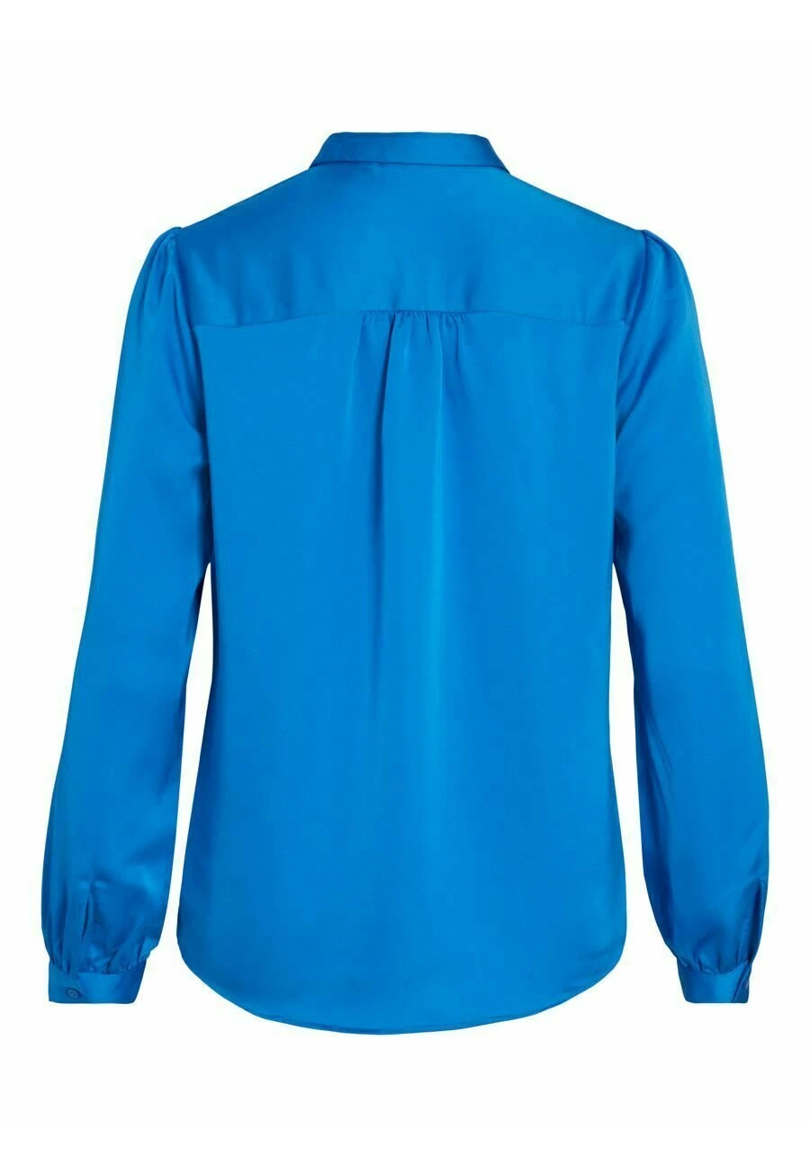 Vila Viellette L S Su - Noos - Blouse - French Blue 4 Vila Viellette L S Su - Noos - Blouse - French Blue - Afbeelding 2