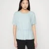Vila Vitrine O-Neck Peplum - Blouse - Kentucky Blue 2 Vila Vitrine O-Neck Peplum - Blouse - Kentucky Blue -Vila 3f308fbf8497436da959f83ff43049cb