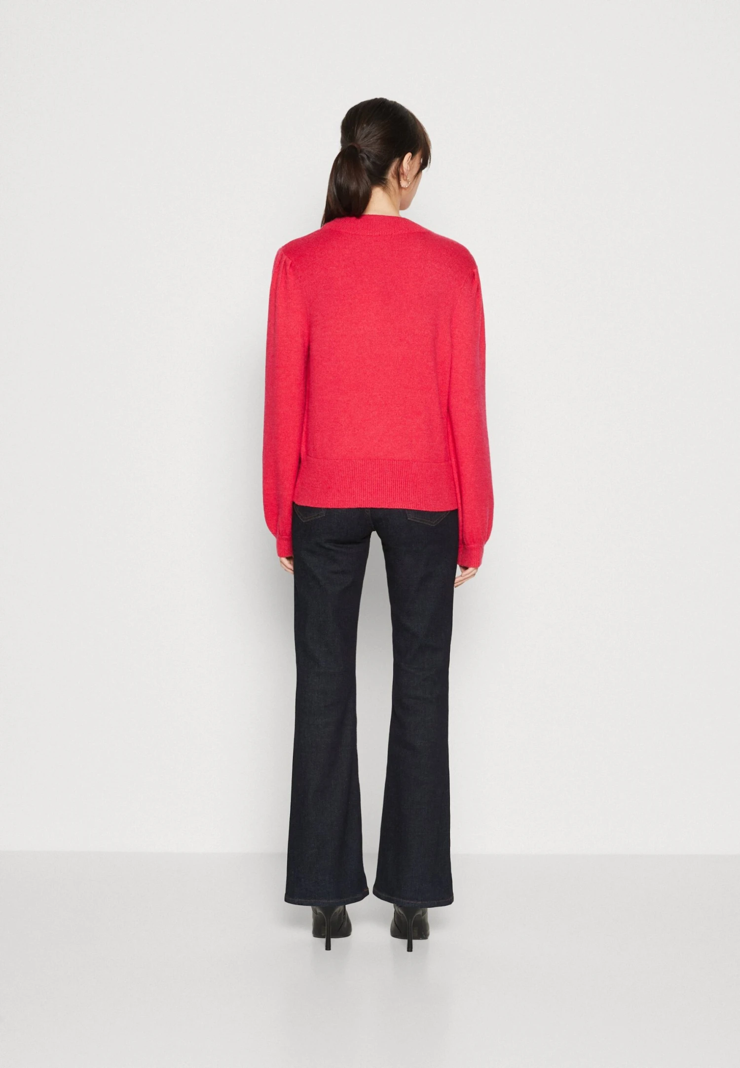 Vila Viril Turtle Balloon - Trui - Love Potion/Melange 5 Vila Viril Turtle Balloon - Trui - Love Potion/Melange - Afbeelding 3