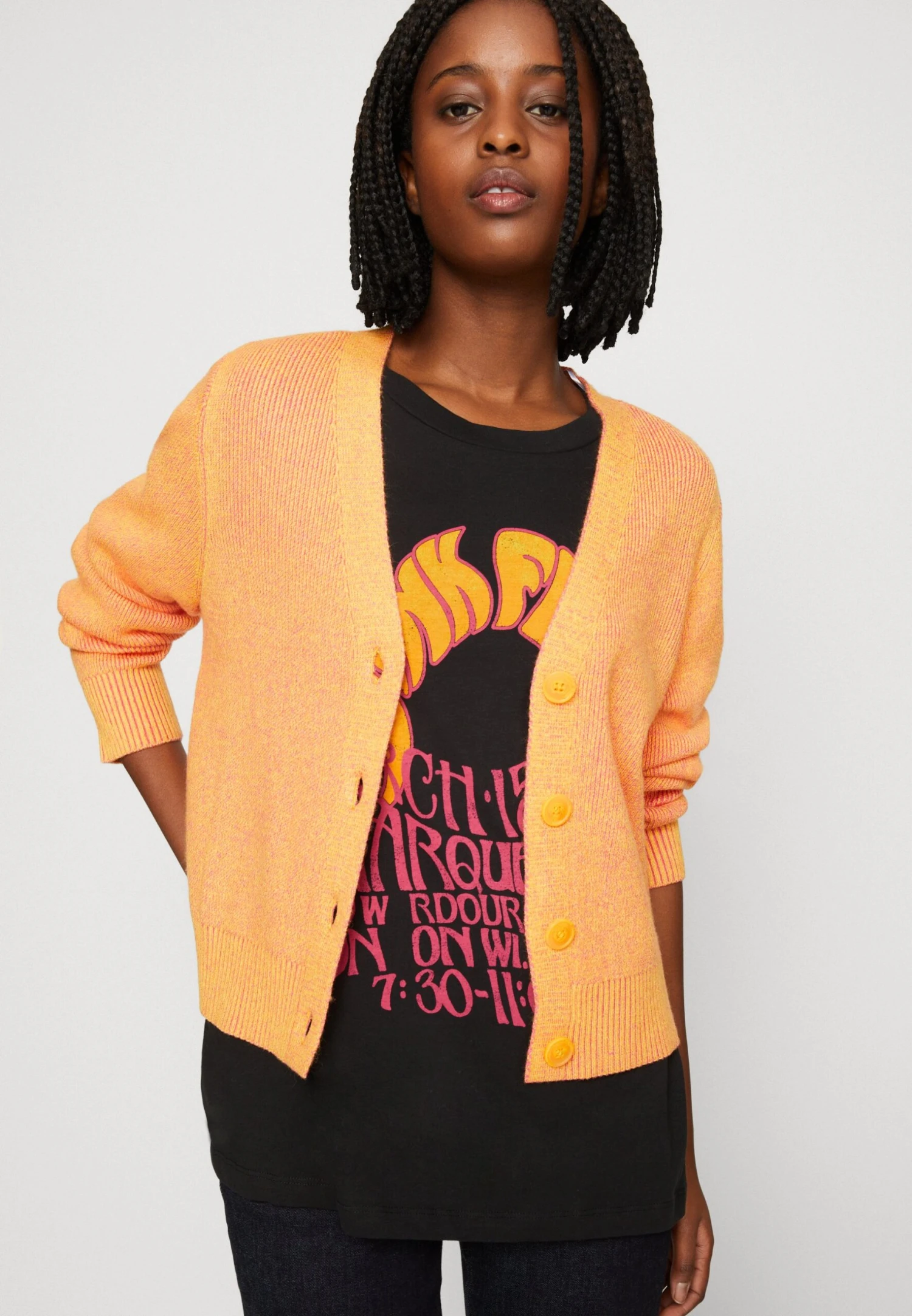 Vila Viril - Vest - Solar Power/Tigerlily 6 Vila Viril - Vest - Solar Power/Tigerlily - Afbeelding 4