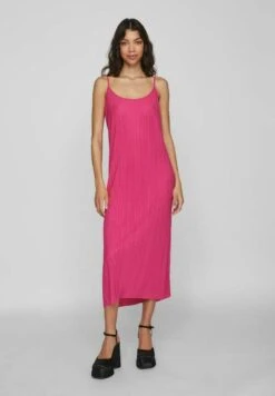 Vila Träger - Jurk - Pink Yarrow 10 Vila Träger - Jurk - Pink Yarrow -Vila 41770a63c176471f9cefe44017a3c48a