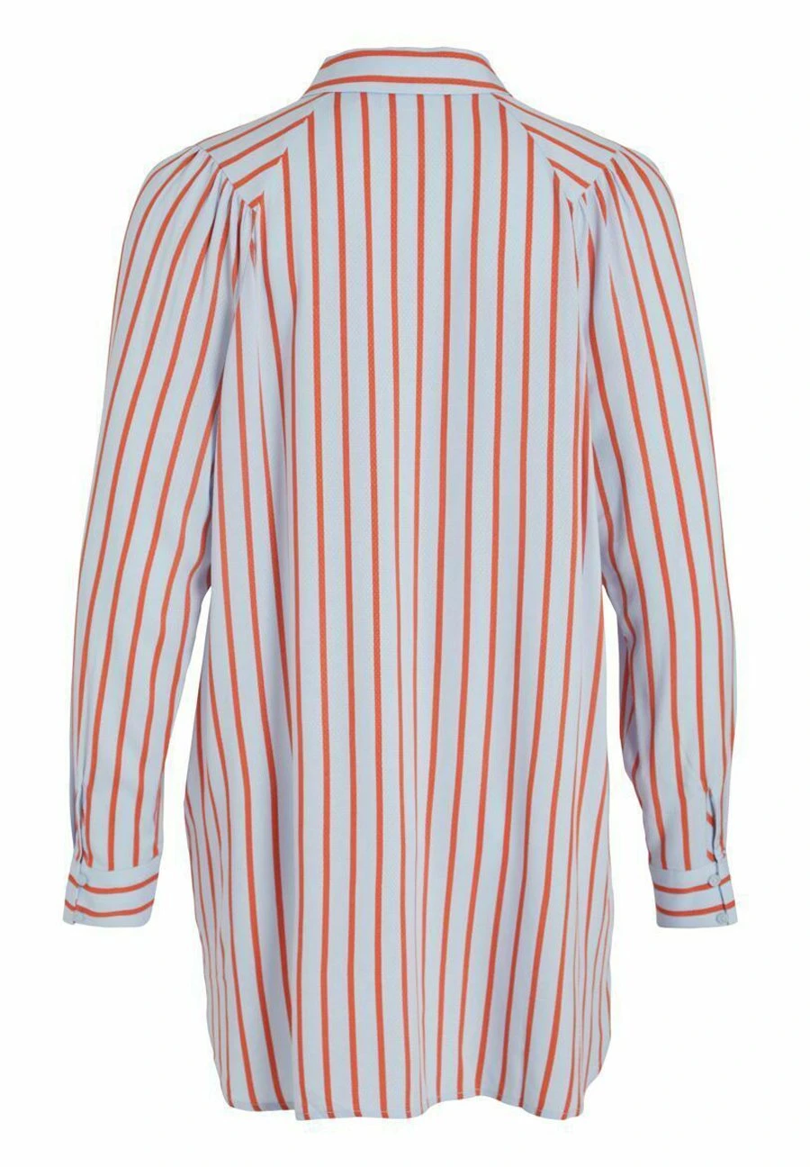 Vila Langes Gestreiftes - Overhemdblouse - Kentucky Blue 9 Vila Langes Gestreiftes - Overhemdblouse - Kentucky Blue - Afbeelding 7