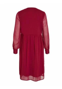 Vila Vifalia - Blousejurk - Beet Red 13 Vila Vifalia - Blousejurk - Beet Red -Vila 42813bae22cc4976b2fbd00630dff162
