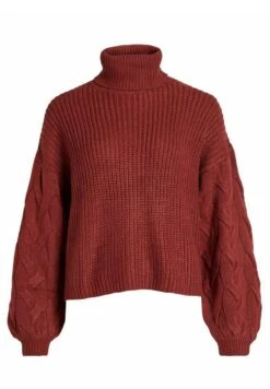 Vila Rollkragen - Trui - Fired Brick -Vila 46e85bb1332e4d9ab5975c370846e510