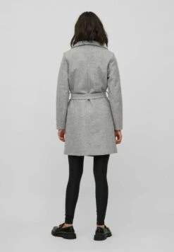 Taillengürtel - Halflange Jas - Light Grey Melange 11 Taillengürtel - Halflange Jas - Light Grey Melange -Vila 476de63338194909948d3f258e07c9cc