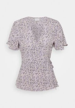 Vila Vilovie Wrap - T-Shirt Print - Lavender
