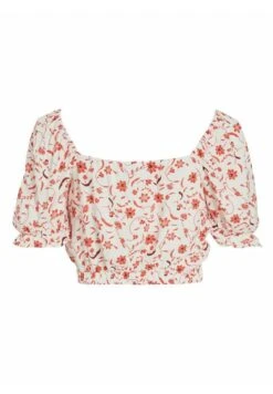 Petite- Blouse - Cloud Dancer -Vila 48f72fce17b14a99bfac1542ddd05a46