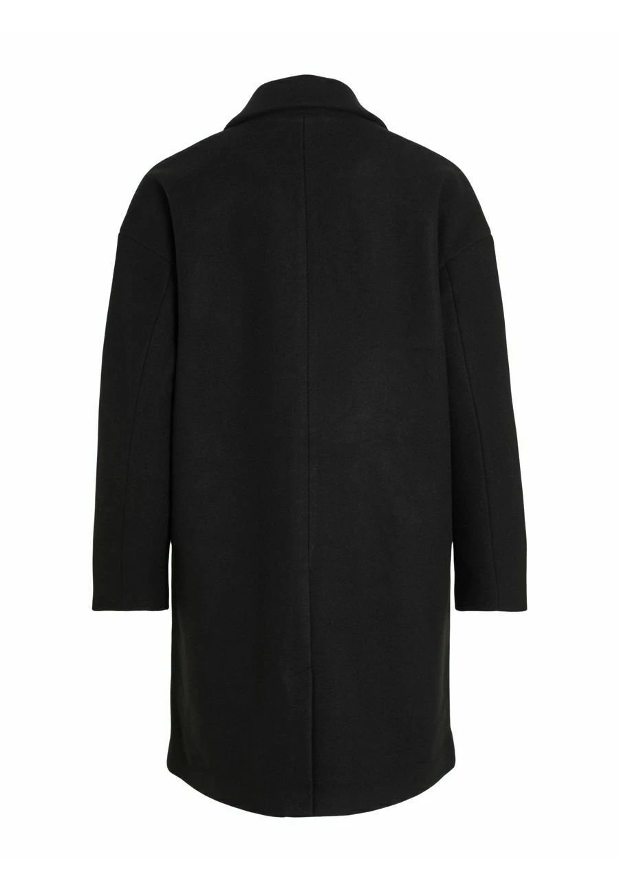 Vila Halflange Jas - Black 9 Vila Halflange Jas - Black - Afbeelding 7