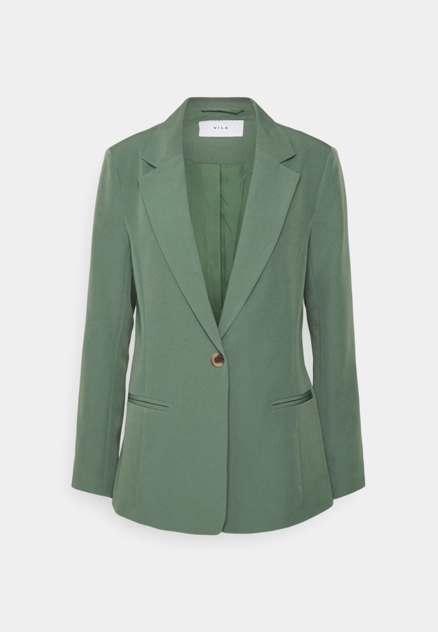 Vila Vilowny Straight - Blazer - Duck Green 7 Vila Vilowny Straight - Blazer - Duck Green - Afbeelding 5