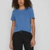 Vila Kurzärmeliges Rundhals - T-Shirt Basic - Federal Blue 2 Vila Kurzärmeliges Rundhals - T-Shirt Basic - Federal Blue -Vila 49e15d83a3d34cf8a7a78399fc1e20c1