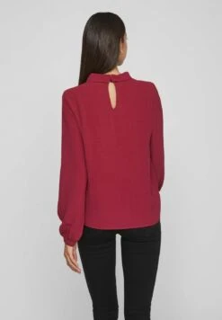 Vila Mit Langen Ärmeln - Blouse - Beet Red 11 Vila Mit Langen Ärmeln - Blouse - Beet Red -Vila 4a5f3596e92c4d10b782fbf029ceffc2
