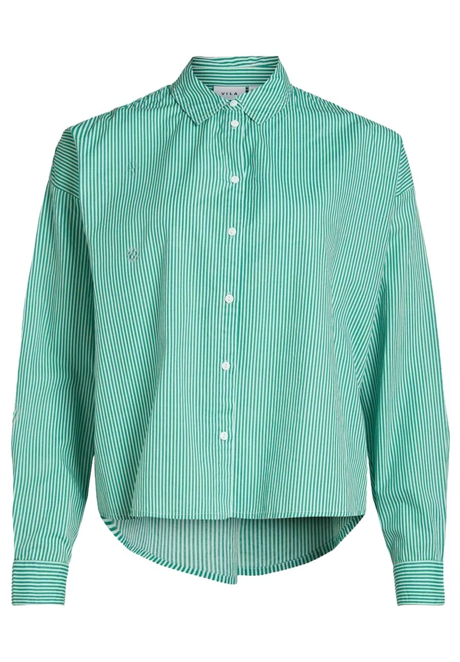 Vila Overhemdblouse - Emerald 7 Vila Overhemdblouse - Emerald - Afbeelding 5
