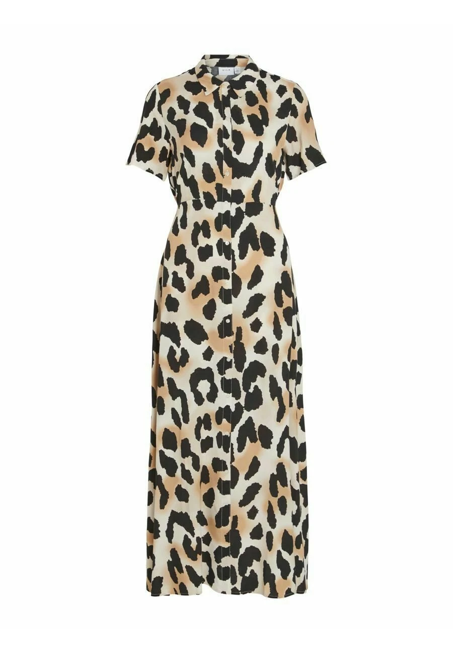 Vila Kurzärmeliges - Maxi-Jurk - Birch 7 Vila Kurzärmeliges - Maxi-Jurk - Birch - Afbeelding 5