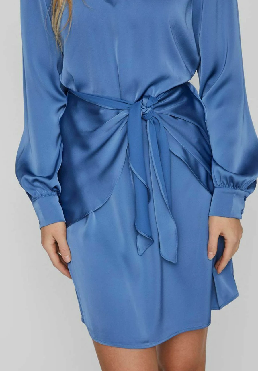 Vila Viannes- Jurk - Federal Blue 7 Vila Viannes- Jurk - Federal Blue - Afbeelding 5