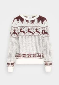 Vila Vicomet Christmas - Trui - Red -Vila 4d72d08d1f81462d919916ed7cf7dd94