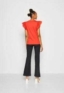 Vila Viredda Cap Sleeve - T-Shirt Print - Valiant Poppy 10 Vila Viredda Cap Sleeve - T-Shirt Print - Valiant Poppy -Vila 4e441081c5ba422082b985231e021efc