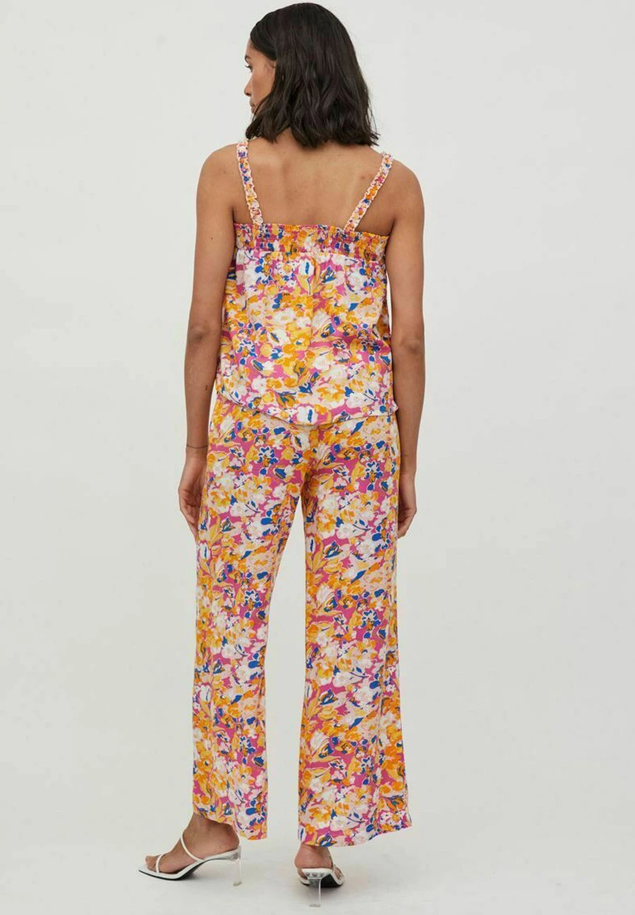 Vila Ärmel Geblümtes - Blouse - Phlox Pink 5 Vila Ärmel Geblümtes - Blouse - Phlox Pink - Afbeelding 3