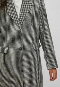 Vila Hahnentrittmuster - Mantel - Birch -Vila 4ede853ec6d249a98c144f2f193edec4