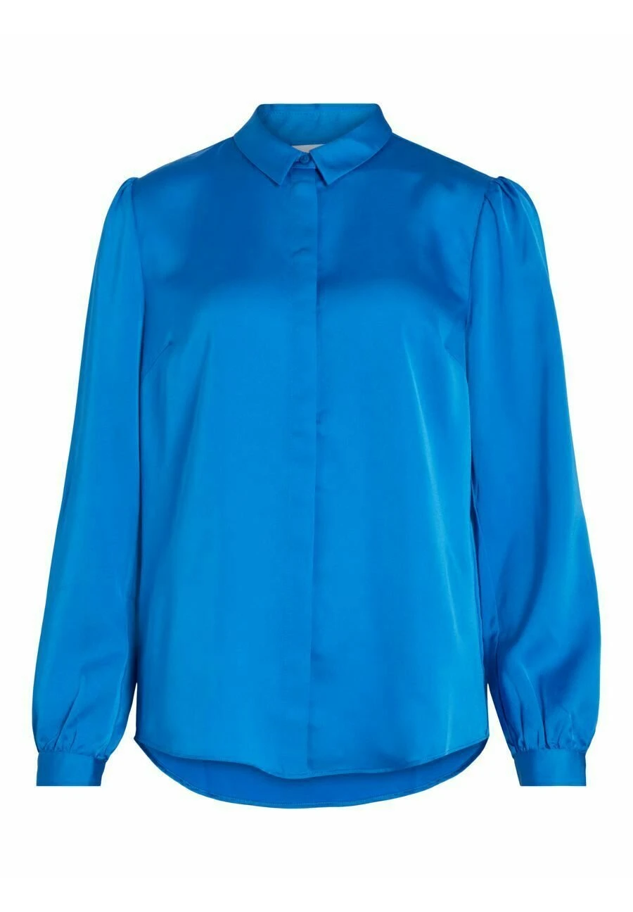 Vila Viellette L S Su - Noos - Blouse - French Blue 3 Vila Viellette L S Su - Noos - Blouse - French Blue